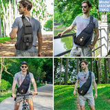 Nicgid Sling Bag Chest Shoulder Backpack Crossbody Bags for Men Women