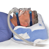 Contour CPAP Pillow 2.0 - Orthopedic Bed Pillow with Built in Cervical Neck Support for Side or Back Sleeper