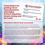 DrTim’s Aquatics Reef  Waste-Away – Natural Fish Tank & Aquarium Waste Management Solution for Dissolving & Cleaning Organic Sludge & Waste - 16 oz. - Treats 480 gal.