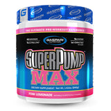 Gaspari Nutrition SuperPump MAX , The Ultimate Pre Workout Powder, Sustained Energy Preworkout, Nitric Oxide Booster, Muscle Growth, Recovery & Replenishes Electrolytes (40 Serving, Pink Lemonade)