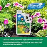 Monterey Sluggo - Organic Gardening Slug Bait & Killer, Wildlife and Pet Friendly, 5-Pounds