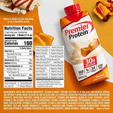 Premier Protein High Protein Shakes Variety Pack Sampler, 11 Fl. Oz Each - Cafe Latte, Chocolate, Vanilla, Caramel - 2 of Each Flavor (8 Pack) in The Award Box Packaging