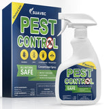 SUAVEC Pest Control Spray, Rodent Repellent, Peppermint Oil Spray for Mice Repellent, Repel Mouse, Roach, Ant, Spider, Mosquito, Moth & Other Pest, Indoor Rat Deterrent Spray, Home Mouse Away Safely
