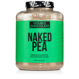 NAKED Pea - Double Chocolate Protein from US & Canadian Farms, Organic Cocoa, Organic Coconut Sugar - No GMO, No Soy, and Gluten Free, Aid Growth and Recovery - 53 Servings