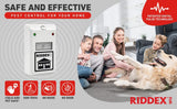 RIDDEX Plus Insect Repellent | Plug in, Mouse Deterrent - Pest Control for Defense Against Rats, Mice, Roaches, Bugs and Insects | Control Pests with No Chemicals or Poison | White