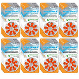 Powermax Size 13 Hearing Aid Batteries, Orange Tab, 192 Count