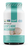 Fresh Nutrition Organic Lions Mane Mushroom Capsules - Strongest DNA Verified Formula - Rich in Alpha Glucan - Powerful Superfood Supplement - Brain, Immune System Benefits - Vegan Friendly