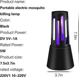 Bug Zapper Indoor, 4200V High Voltage Insect Catcher for Inside Home for Indoors Kitchen Home, Mosquito Zapper with Upgraded Dual Core Fan & Double Circles of Blue Light for Mosquitoes Flies, Moths