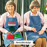 Fidget Apron for Elderly | Fidget Blanket for Dementia | Dementia Products for Elderly | Gift and Activities for Seniors with Alzheimer’s or Dementia | Sensory Fidget Toys