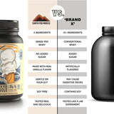 Earth Fed Muscle Whey Back Vanilla Truly Grass Fed Whey 2lb - No Fillers, Flow Agents, or Synthetic Blends, Soy Free, Non GMO and Hormone Free