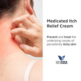 Medcosa Adult Rash Cream - Fast Relief from Sweat Rash, Heat Rash & Adult Diaper Rash (Incontinence Cream) - Thick Moisturizing Barrier Cream. Zinc Oxide to Reduce Redness & Irritation (350g)