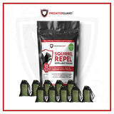 Predator Guard Repellent Plants Pouches - Stop Deer, Squirrels and Rabbits Eating Plants Trees Gardens and Vegetables - Rodent Repellent 10 Pack Lasts 12 Months - Natural Ingredients (Squirrel Repel)