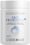 Codeage SBO Probiotics, 100 Billion CFUs Per Serving, Multi Strain Soil Based Organisms Blend and Organic Fermented Botanical Blend, Shelf-Stable, 90 Capsules