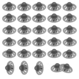 30Packs-Starkey Hearing Aid Domes Open Oticon Hearing Aid Domes Large Size Compatible with Phonak Marvel & Paradise RIC BTE Models SDS 4.0-Black