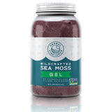 Herbal Vineyards Natural Organic Wildcrafted Purple Raw Sea Moss Gel for Immune Support, Healthy Digestion, and More | 16oz Package | Non-GMO Project Verified