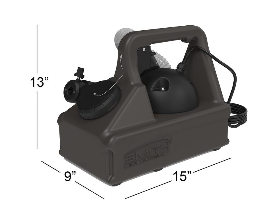 Smith Performance Sprayers Smith ULV (1.7 Gal) Electric Cold Fogger, 110V, Model ULV17, Atomizer Mist, Spraying for Home, Hotel, School, Yard