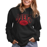 Junk Food Clothing x NFL - San Francisco 49ers - Team Spotlight - Unisex Adult Pullover Fleece Hoodie for Men and Women - Size 3X-Large