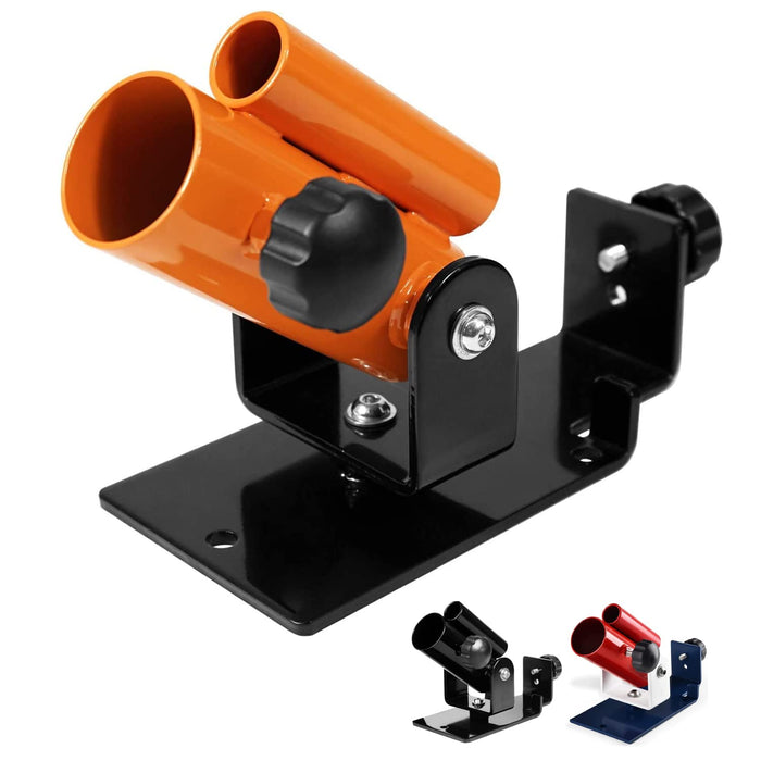 Yes4All 360° Swivel T-Bar Row Platform - Landmine Handle Attachment, Fits 1” Standard Bar and 2” Olympic Bar - Orange