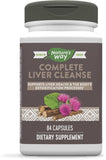 Nature's Way Complete Liver Cleanse, Supports Liver Health*, with Milk Thistle Seed Extract Taurine, L-Glutamine, 84 Capsules