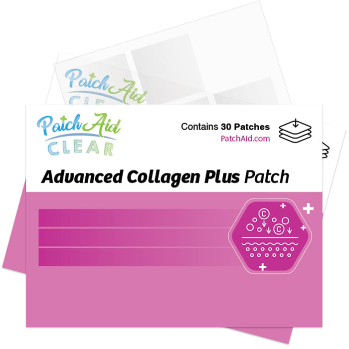 Collagen Plus Topical Patch by PatchAid (30-Day Supply) Clear