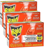 Raid Concentrated Deep Reach Fogger, 1.5 OZ, 3-Pack