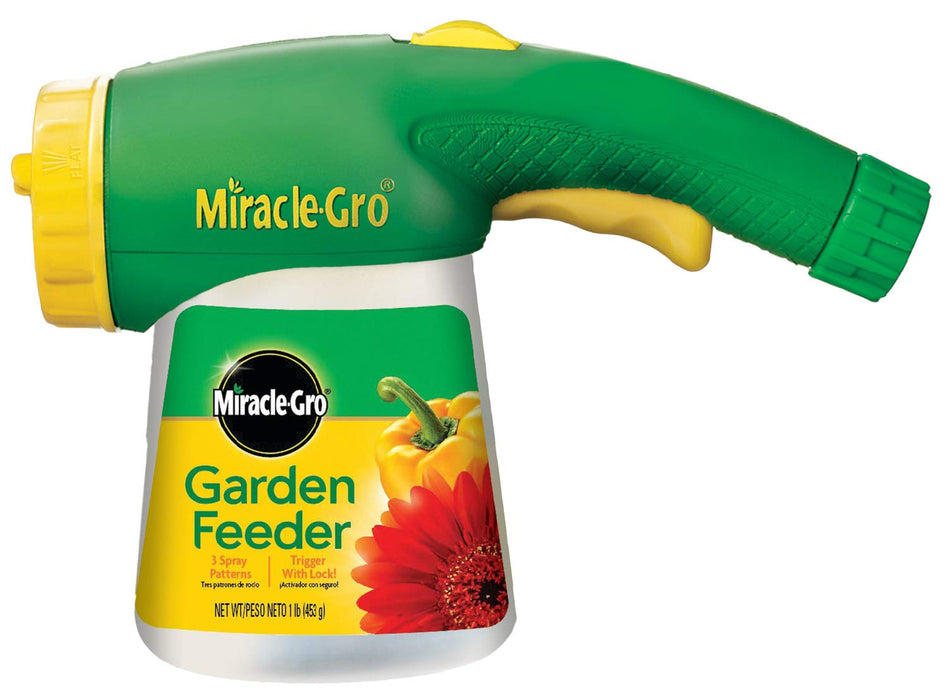 Miracle-Gro Water Soluble All Purpose Plant Food and Garden Feeder Bundle: Use on Flowers, Vegetables, Trees, and Houseplants