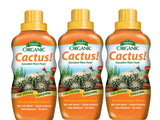 Espoma Organic Cactus! Plant Food, Natural & Organic Fertilizer for all Cactus, Succulents, Palm, and Citrus both indoors and outdoors, 8 oz, Pack of 3