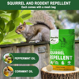 DALIYREPAL Squirrel Repellent Outdoor,Chipmunk Repellent Outdoor,Keep Squirrel Away for Plants,Squirrels Repellent for Garden, Mint Squirrel Deterrent for Attic,Safe Around Kid & Pets 8 Balls/Bag