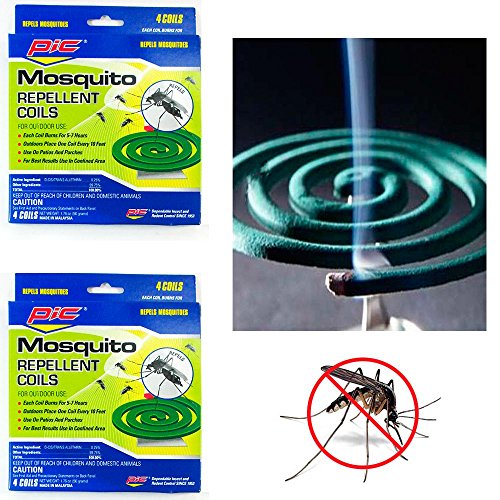 PIC C412 Mosquito Repellent Coils (12 Packs of 4)