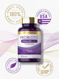 Carlyle Probiotics with Prebiotics | 120 Capsules | 50 Billion Active Organisms | Non-GMO & Gluten Free Supplement