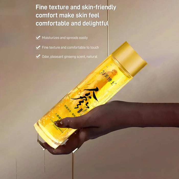 Ginseng Extract Liquid, Ginseng Extract Anti-Wrinkle Original Serum Oil, Korean Red Ginseng Essence for Anti Aging, Moisturizer, Fighting Collagen Loss, Reduces Wrinkles, Improves Sagging (1 bottle)