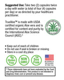 NatureCity True Aloe Vera Capsules Organic | Non-GMO 40,000mg Aloe Vera Pills (90-Day Supply) | Made with USDA Organic Aloe Vera Supplements | Digestive & Joint Support Supplement