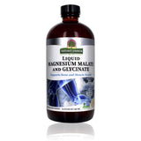 Nature's Answer Liquid Magnesium Malate and Glycinate | Supports Healthy Bone & Muscle Function | Promotes Healthy Cardiovascular Function | Gluten-Free & Vegan 16oz