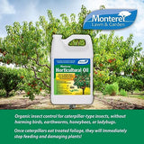 Monterey LG6292 Horticultural Oil Concentrate, Insecticide/Pesticide Treatment, 1 gal