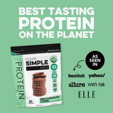 Clean Simple Eats Mint Chocolate Cookie Whey Protein Powder, Natural Sweetened and Cold-Processed Whey Protein Powder, 20 Grams of Protein (30 Servings)