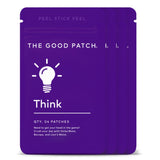 The Good Patch Think Wellness Patches - Plant Powered with Caffeine, Yerba Mate, Bacopa and Lion’s Mane (16 Total Patches)