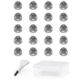 Resound Compatible Hearing Aid Domes Open Smokey Ear Tips Replacement 6mm (Small 20pcs Pack)