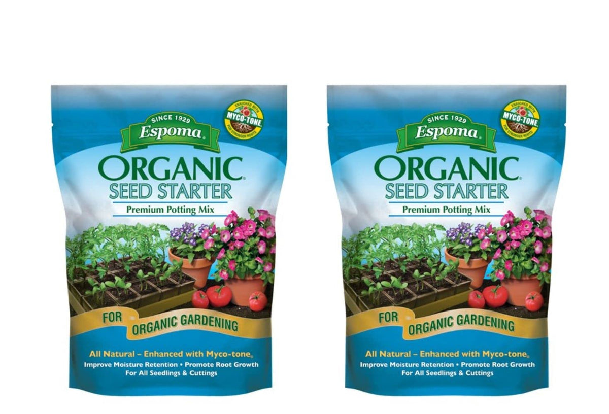 Espoma Organic Seed Starter Premium Potting Soil Mix - All Natural & O