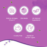 Naturasil 10% Sulfur Lavender Soap Bar Natural Skin Treatment for Acne, Bug Bites, Warts Treatment, Viral Bumps, Nodes & Itching | for Kids & Adults |113 grams