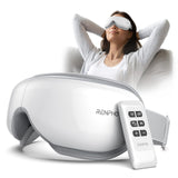 RENPHO Eyeris 1 - Eye Massager for Migraines with Remote, Heat, Compression, Bluetooth, Heated Eye Massager Mask, Eye Care Device for Eye Relief, Improve Sleep, Gifts for Her Him Women Men