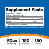 Nutricost Apigenin 50mg, 180 Capsules - Non-GMO, Gluten Free, Vegan