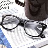 grinderPUNCH 2 Pack High Magnification Reading Glasses Strong Power Readers - 4.00-6.00 Black/+5.50