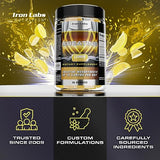 Iron Labs Nutrition Creatine for Men & Women (90 Gummies) - 3,382mg per Serving - Genuine Dosing - Lemon Flavour Gummies - Creatine Monohydrate