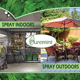 Puremint Insect & Pest Control, Powerful & Natural 5% Peppermint Oil Spray for Ants, Spiders, Bed Bugs, Dust Mites, Roaches and More - Indoor and Outdoor Use, 128 fl oz Gallon