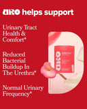 URO Urinary Tract Health Supplement for Women, 60 Count (Pack of 1) - Urinary Support Vitamins with Pacran Complete Cranberry Extract, D-Mannose, & Vitamin C - Vegan & Gluten-Free