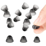 30 Pcs Dome Hearing Aid Silicone Hearing Aid Domes Hearing Aid Power Domes Medium Power Domes Small Close Domes Ear Tips Hearing Direct Domes Large Power Dome for Hearing Resound Accessories(Black)