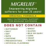 MigreLief Original Formula Triple Therapy with Puracol, 60 Count (Pack of 3)