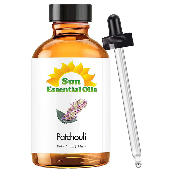 Sun Essential Oils 16oz - Patchouli Essential Oil - 16 Fluid Ounces