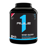 Rule 1 R1 Whey Blend, Strawberries & Creme - 4.95 lbs Powder - 24g Whey Concentrates, Isolates & Hydrolysates with Naturally Occurring EAAs & BCAAs - 68 Servings