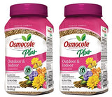 Osmocote Plus Outdoor and Indoor Smart-Release Plant Food, 1-Pound (Plant Fertilizer) - Pack of 2